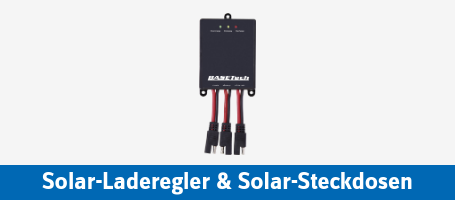 Solar-Laderegler & Solar-Steckdosen